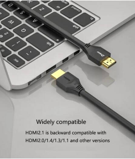 DTECH DT-H203 HDMI Cable, 8K @ 60Hz / 4k @ 120Hz Resolution, 48Gbps Bandwidth DTECH DT-H203 HDMI Cable, 8K @ 60Hz / 4k @ 120Hz Resolution, 48Gbps Bandwidth